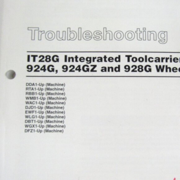 Caterpillar Troubleshooting IT28G Integrated Toolcarrier and Wheel Loaders 2003 - Picture 4 of 8